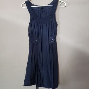 Papaya Navy Dress